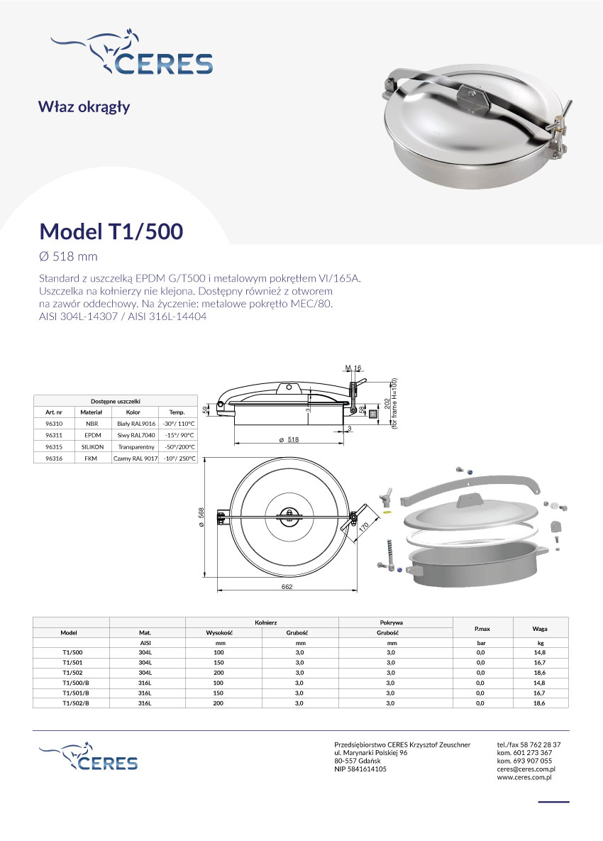 Model-T1500